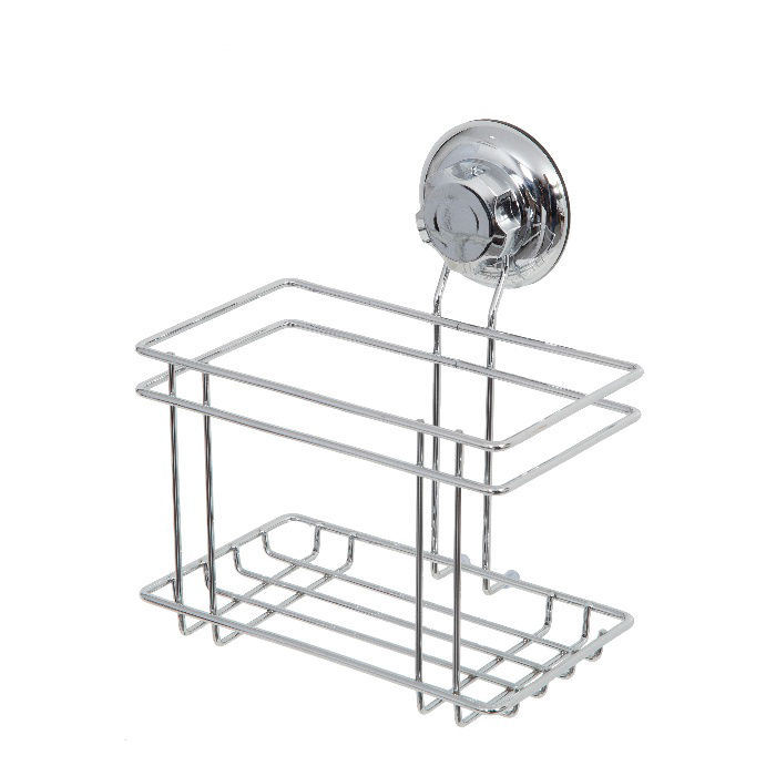 Panier à ventouse argent "Bestlock" petit modèle 1 Compactor