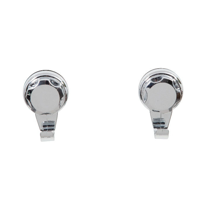 Lot de 2 petits crochets chromés "Bestlock" 2 Compactor