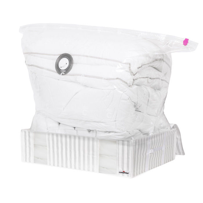 Lot de 2 housses souples sous-vide Compactor grises "Anton" L 2 Compactor
