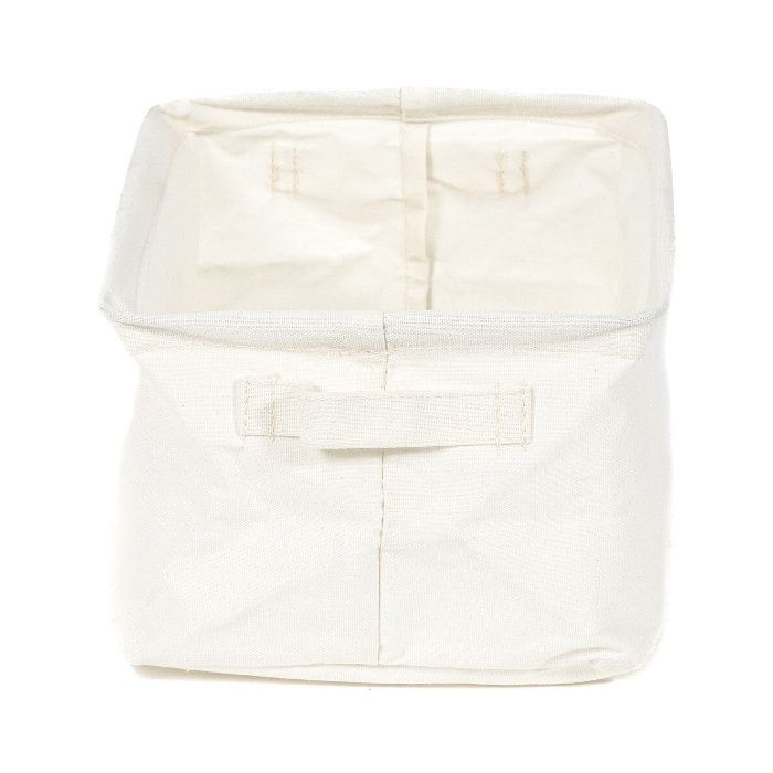 Panier de rangement souple écru "Flex" petit modèle 3 Compactor