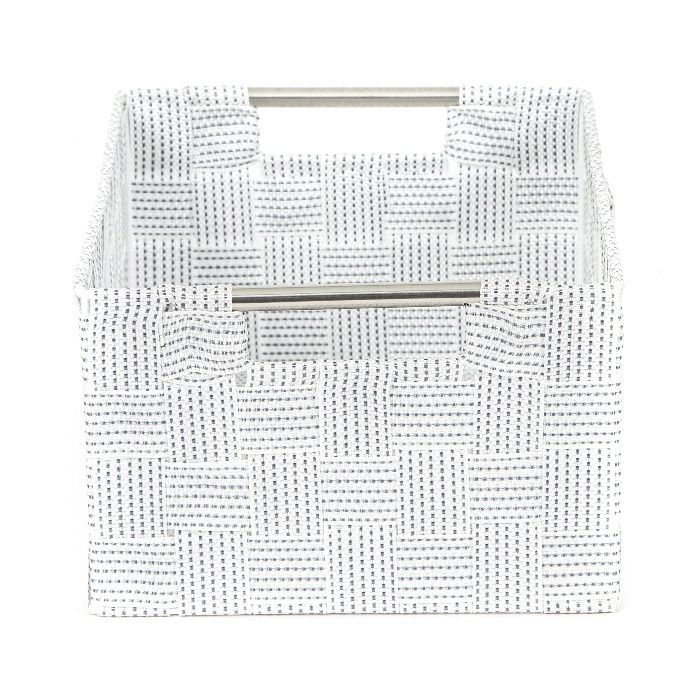 Panier de rangement blanc "Toronto" M 3 Compactor