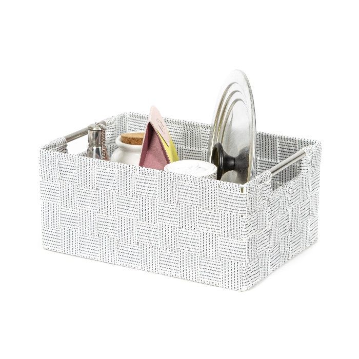 Panier de rangement blanc "Toronto" M 4 Compactor