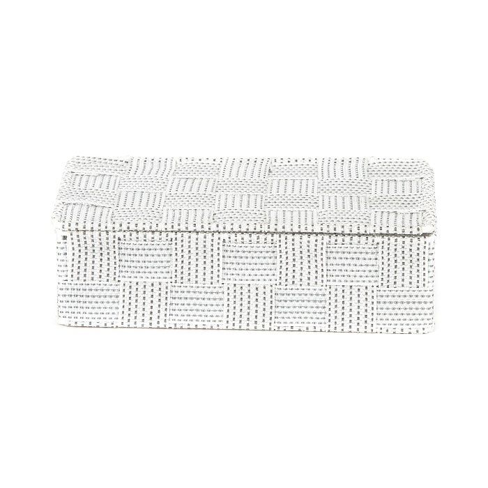 Boite de rangement blanche "Toronto" petit modèle 3 Compactor