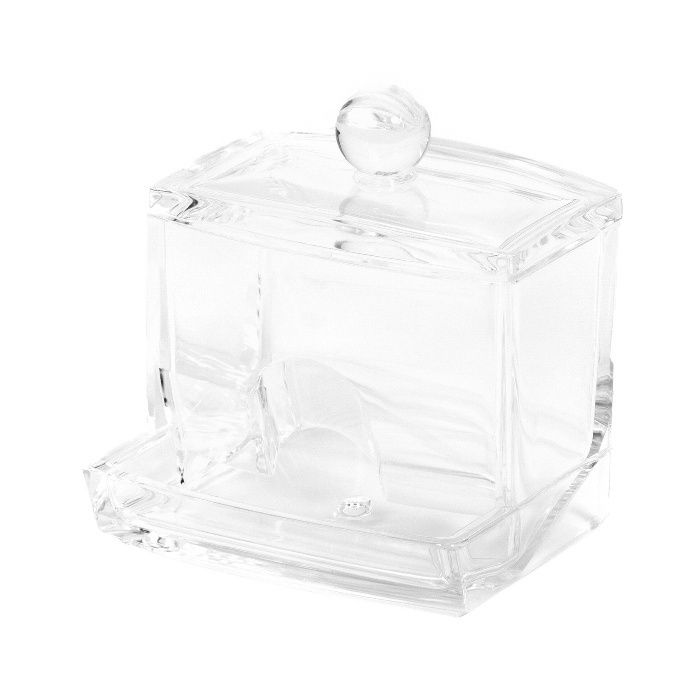 Distributeur de cotons-tiges transparent 1 Compactor