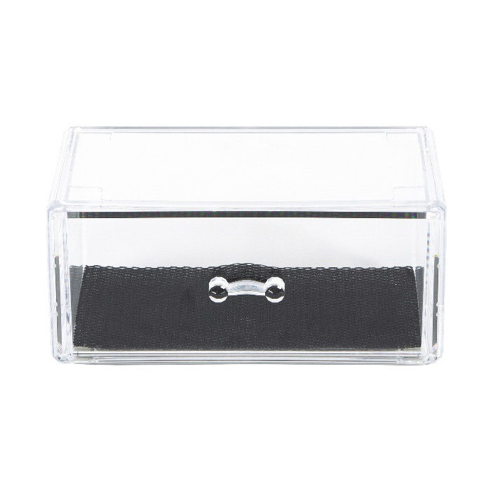 Boite de rangement maquillage et bijoux 1 tiroir transparent 2 Compactor