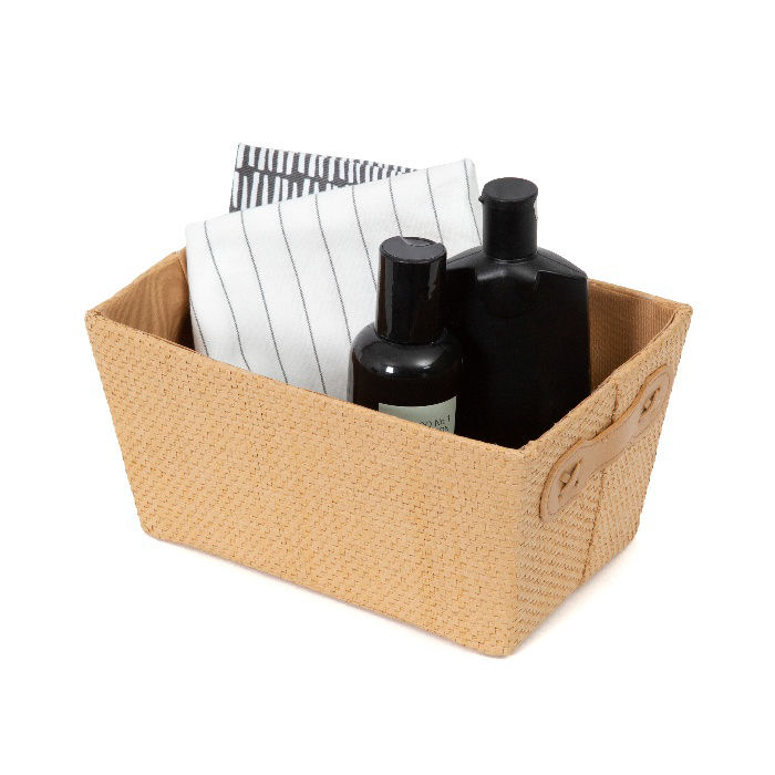 Panier de rangement beige "Beverly" 4 Compactor