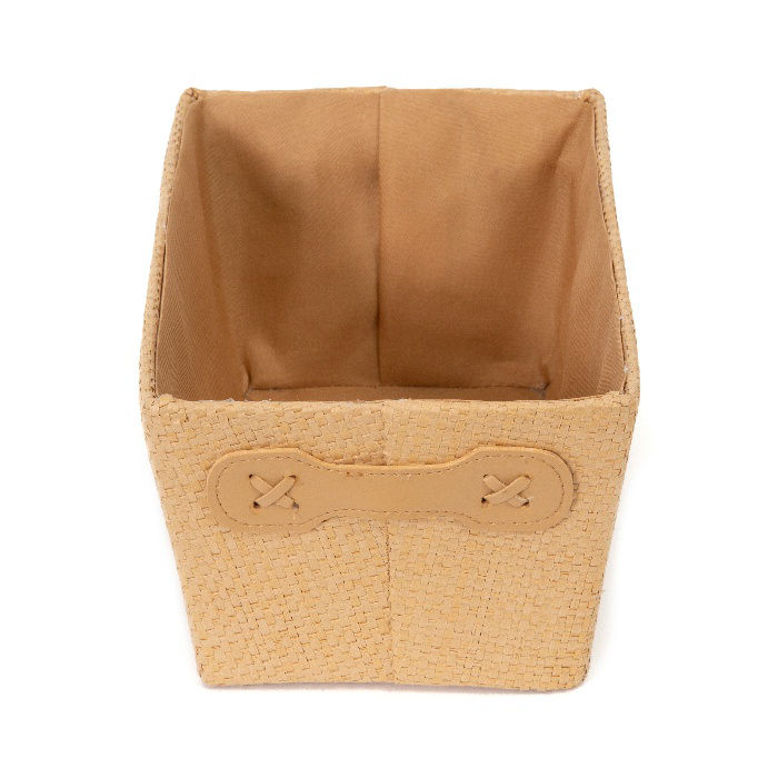 Panier de rangement beige "Beverly" 3 Compactor