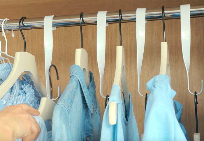 Lot de 3 crochets gain d’espace “Twist“ - XTEND 3 Compactor