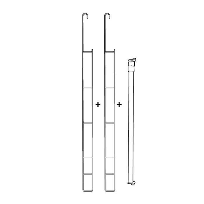 Kit ajustable d’extension pour penderie XTEND 7 Compactor