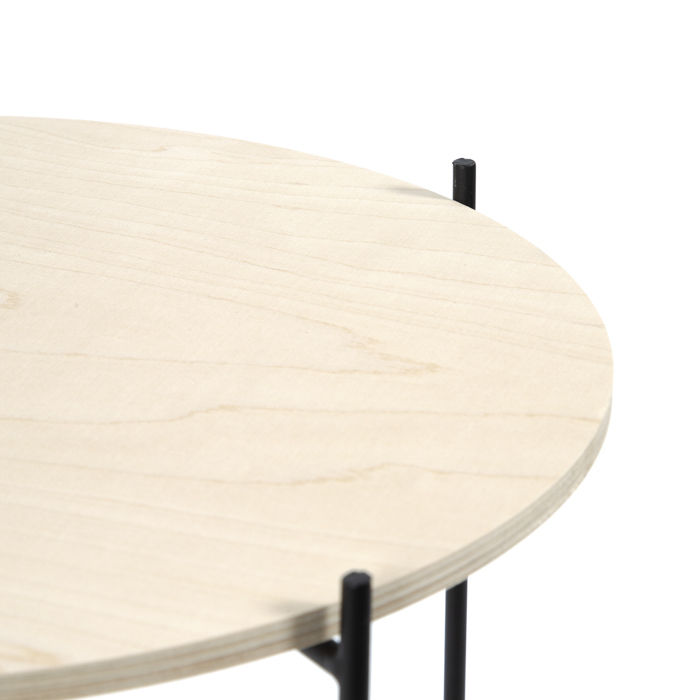 Table d'appoint ronde en bois "Agneta" 2 Compactor