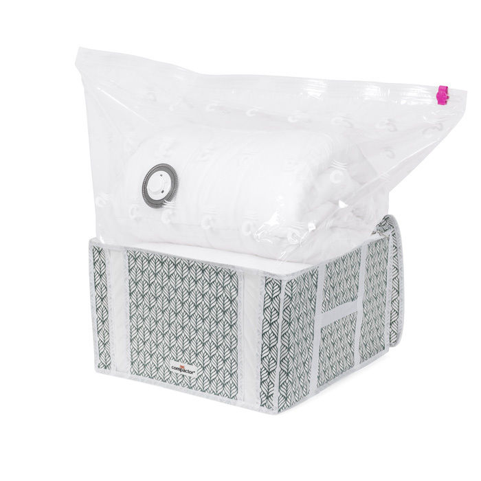 Lot de 2 housses souples sous-vide Compactor bleues "Missy" M 2 Compactor