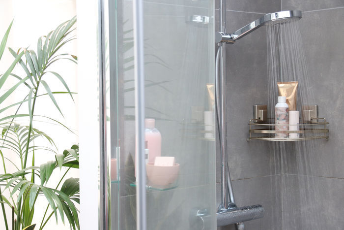 Bestlock Palladium - Etagère d'angle simple à ventouses  2 Compactor