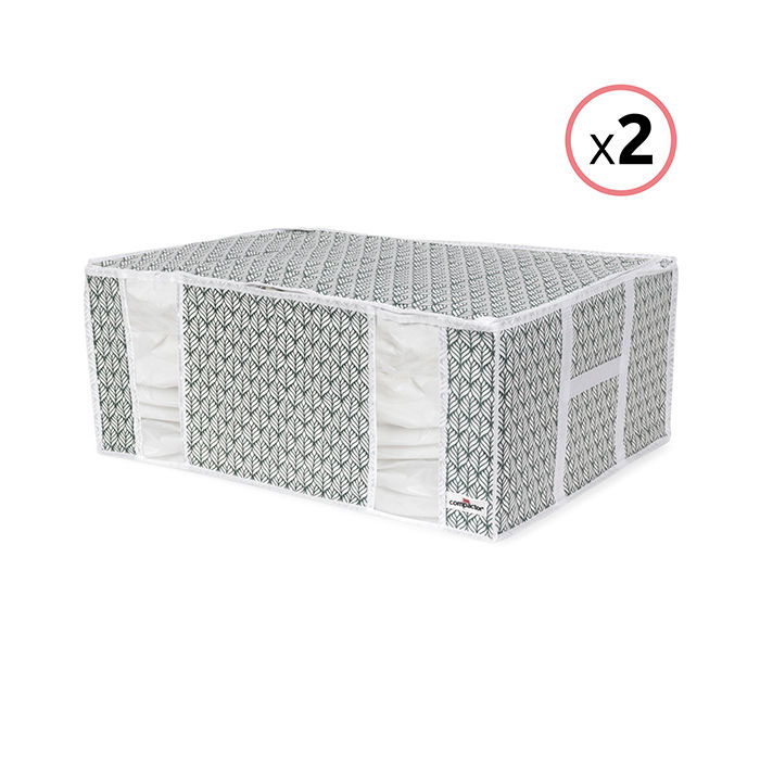 Lot de 2 housses souples sous-vide Compactor bleues "Missy" XXL 1 Compactor