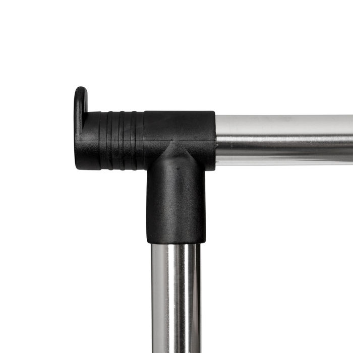 Portant noir à roulettes hauteur réglable "Range Eco" 5 Compactor