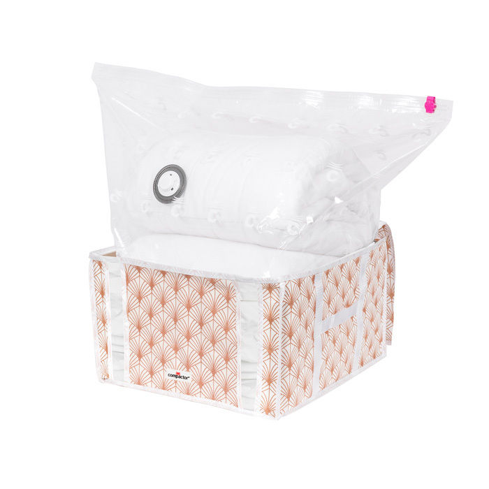 Housse souple sous-vide Compactor rose "Blush" M 1 Compactor