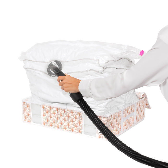 Housse souple sous-vide Compactor rose "Blush" L 2 Compactor