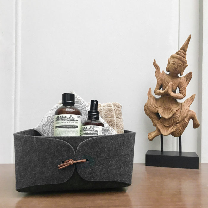 Panier en feutrine 3 Compactor