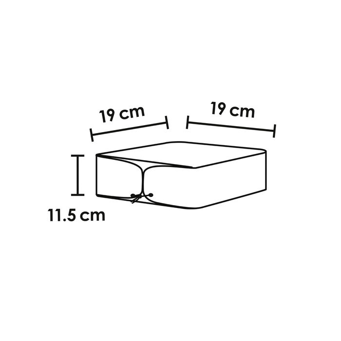 Panier en feutrine 4 Compactor