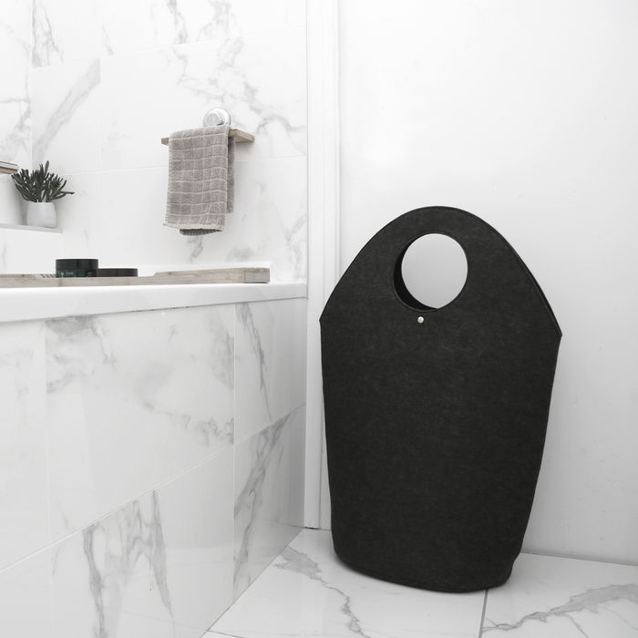 Panier à linge en feutrine 2 Compactor