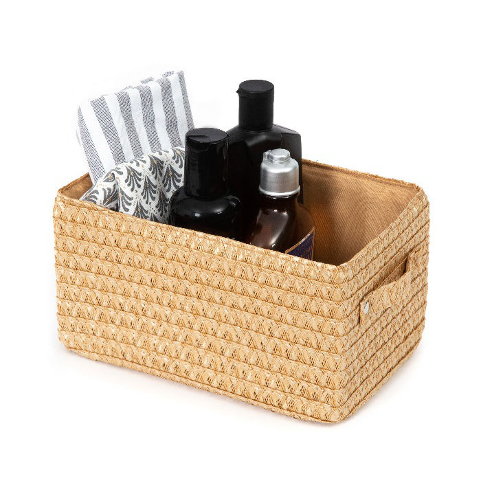 Panier de rangement beige "Lilou" 4 Compactor