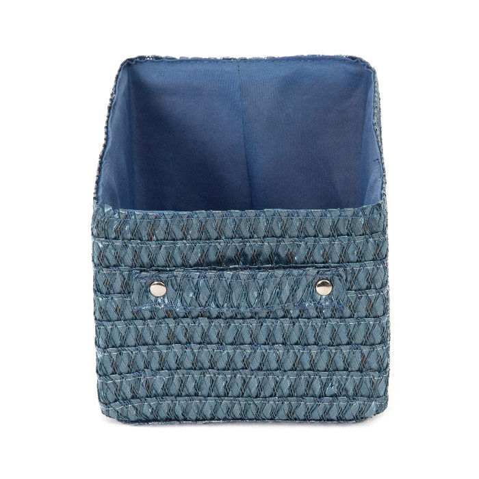 Panier de rangement bleu "Lilou" 3 Compactor