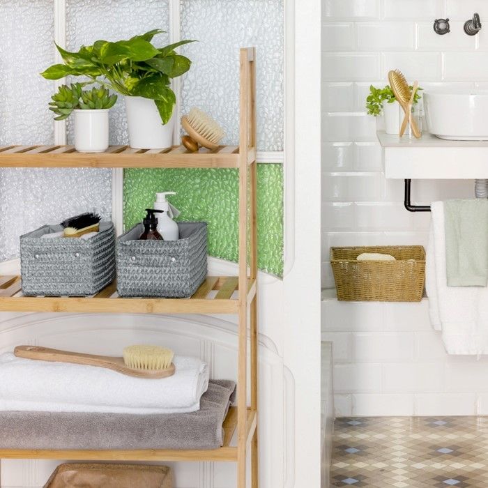 Panier de rangement gris"Lilou" 5 Compactor