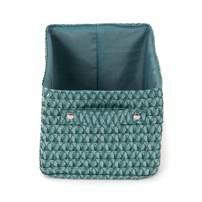 Panier de rangement vert "Lilou" 3 Compactor