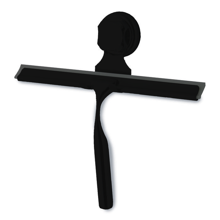 Raclette de douche à ventouse "Bestlock black" 1 Compactor