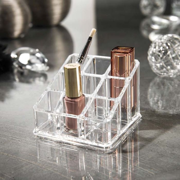 Ensemble de 5 rangements transparents pour maquillage
