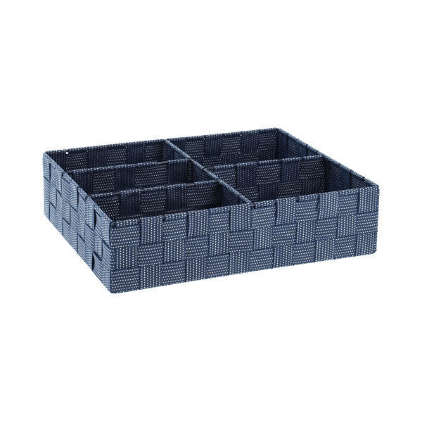 Séparateur de tiroir bleu "Toronto" 5 compartiments