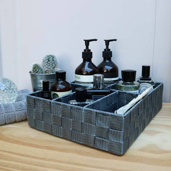 Séparateur de tiroir gris foncé