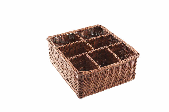 Organisateur de tiroir 7 compartiments rigide marron 2 Compactor