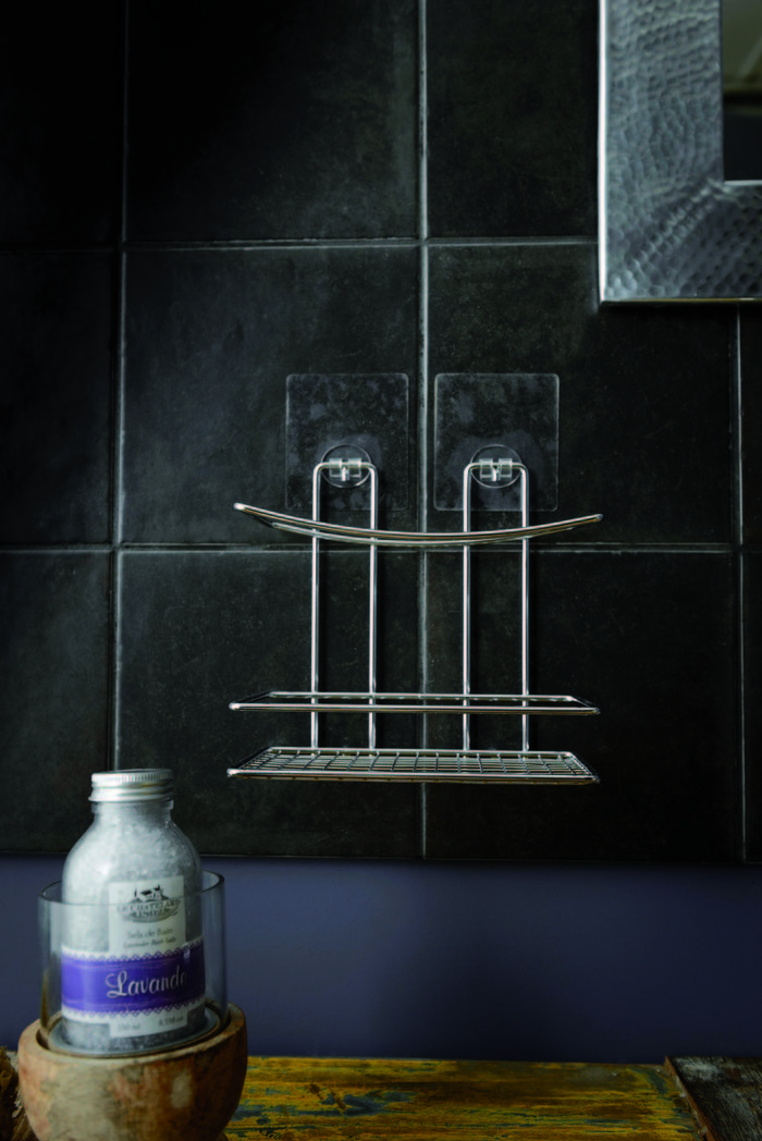 Etagère auto-adhésive repositionnable "Bestlock Magic" grand modèle 5 Compactor