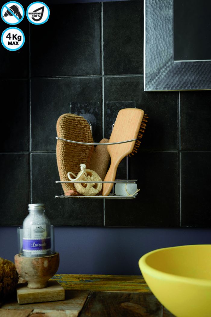 Etagère auto-adhésive repositionnable "Bestlock Magic" grand modèle 6 Compactor