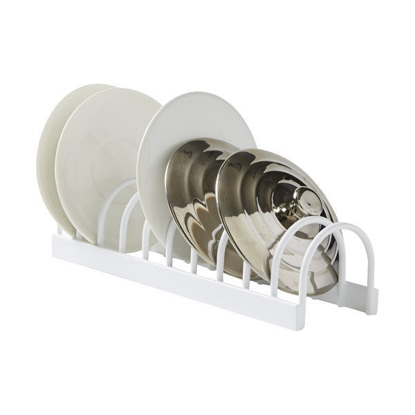 Egouttoir à vaisselles pour petits couvercles et sous-tasses blanc 2 Compactor
