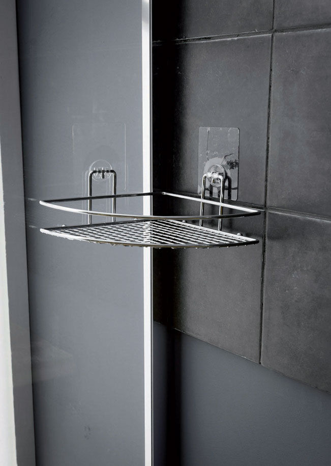 Etagère d'angle auto-adhésive repositionnable "Bestlock Magic" 5 Compactor