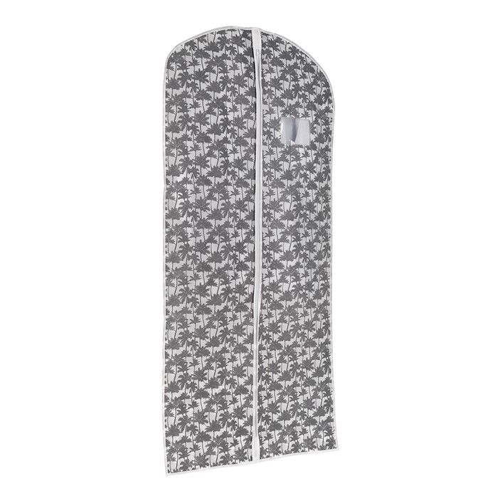 Housse longue pour vêtements grise "Tahiti" 1 Compactor