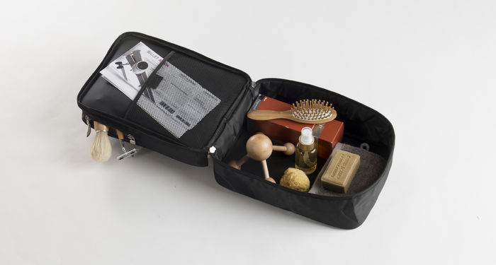 Trousse de toilette noire "Jet" 1 Compactor