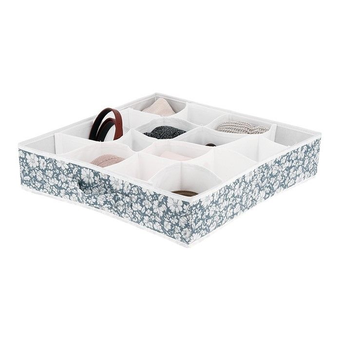 Organisateur de tiroir 16 compartiments souple bleu "Vicky" 1 Compactor