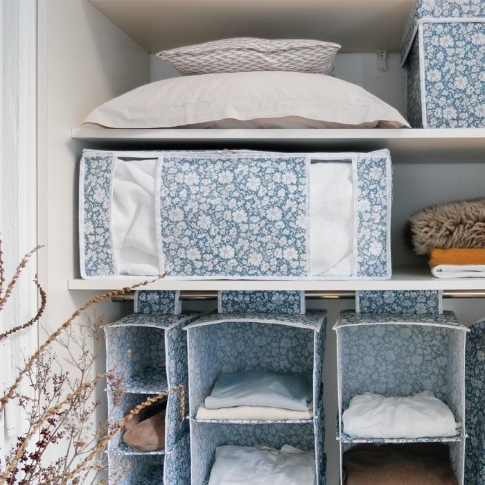 Housse courte pour vêtements bleu "Vicky" 2 Compactor