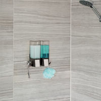 Distributeur de savon mural double - noir  