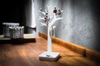 Porte-bijoux arbre blanc