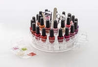 Boite de rangement pour vernis transparente "My pretty nail bar"