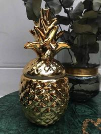 Boîte ananas doré