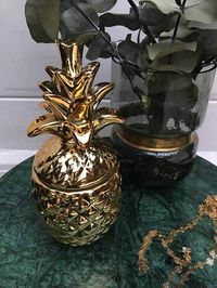 Boîte ananas doré