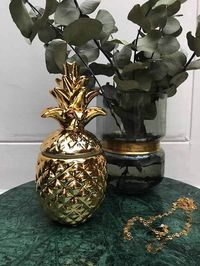 Boîte ananas doré