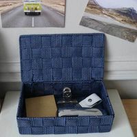 Boite bleue "Toronto" petit modèle