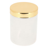 Boîte en marbre couvercle doré