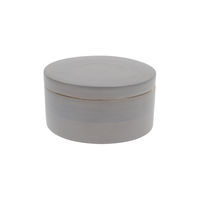 Boîte ronde "Julie" grise