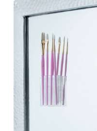 Rangement mural auto-adhésif pour pinceaux "Vision"
